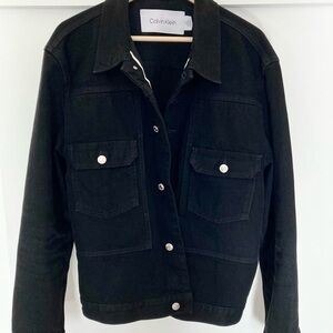 Selvage Calvin Klein Black Denim Jacket Type 2 size L